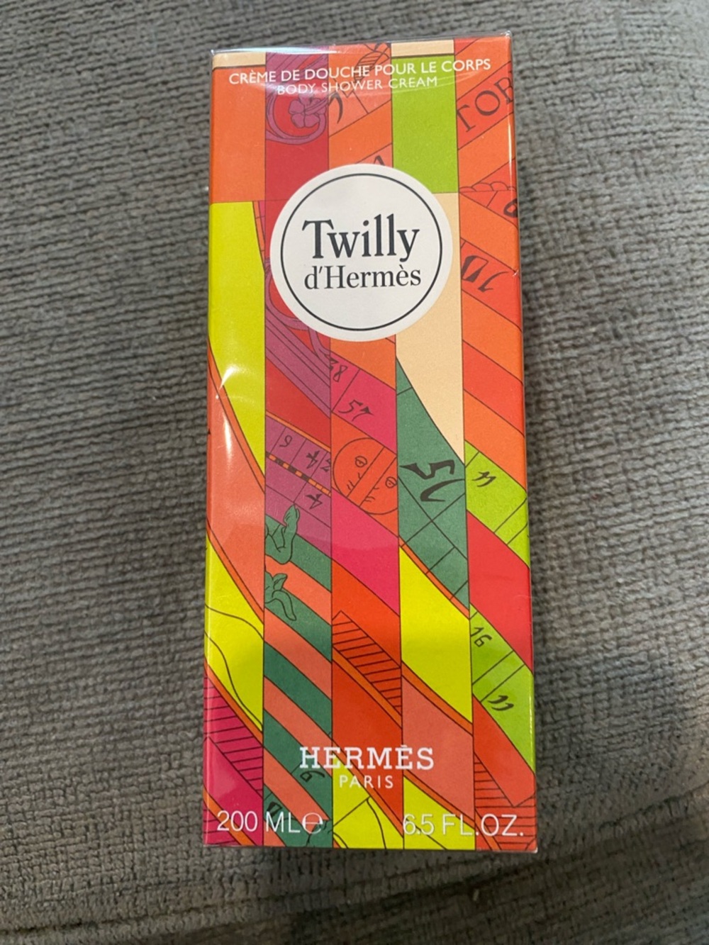 Hermes Twilly d'Hermes Body Shower Cream - Orange, Pink, Green, Yellow